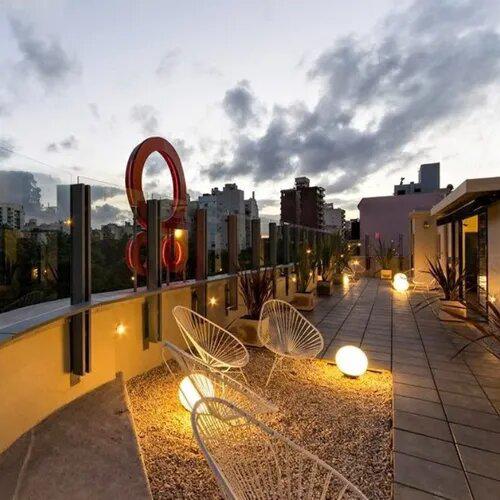 ESFERA POLIC EXTERIOR E27 45CM DIAM C/JABALINA