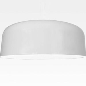 COLGANTE GRANDE CHAPA DE ALUMINIO BLANCO "CAB"