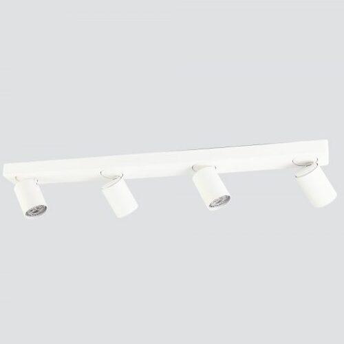 APLIQUE DE TECHO ALUM CON DOBLE MOVIMIENTO P/4 DICRO 90X760 X 70MM PROF NEGRO "K IV"