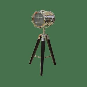 LAMPARA MESA MODERN PLATEADA "MODERNA"