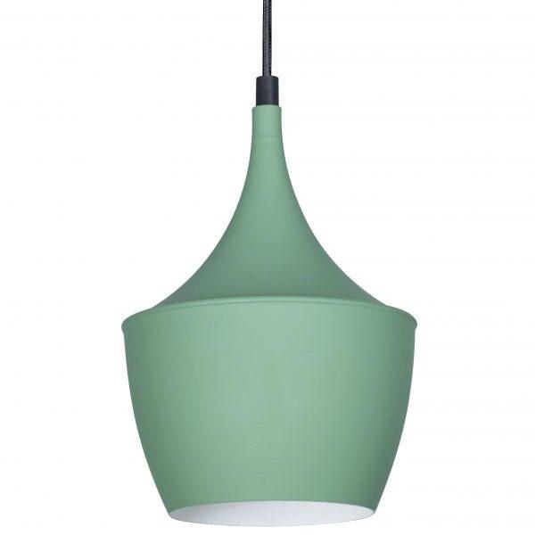 COLGANTE LÁMPA ALUMINIO 1X60W 220X160MM NEGRO MATE