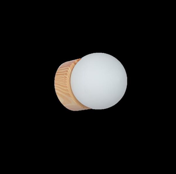 VELADOR ADIVINA ADIVINADOR C/BASE MADERA DIAM 14CM