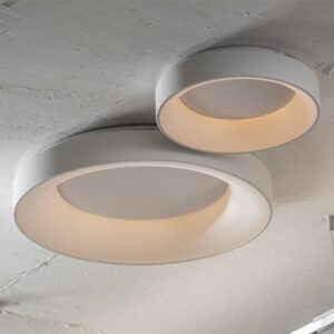 PLAFON ALUMINIO BLANCO DIMERIZABLE 80W DIAM 78CM 3000K