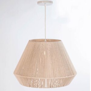 COLGANTE DE HILO MEDIANO 32X42CM "TERRA" NATURAL