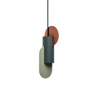 COLGANTE ALÉNKRIA METALICO 3X60W 160X260MM 98CM DIAM NEGRO - Clonado