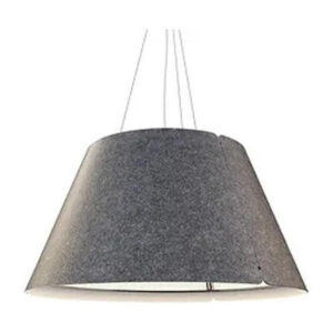 COLGANTE SHADE 82 FIELDRO E27 INT GRIS CLARO EXT GRIS OSCURO 43X82CM DIAM